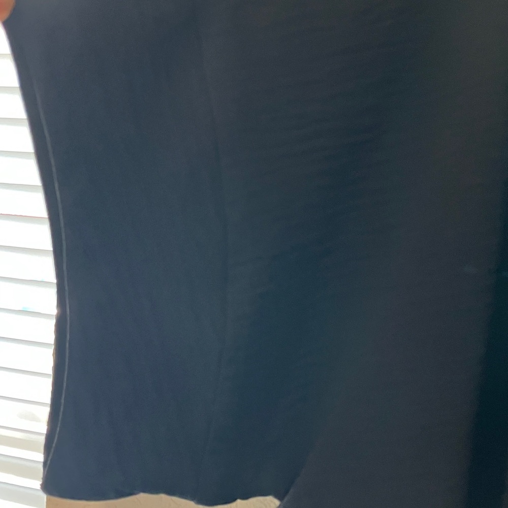 Zenana Black V-Neck Blouse - Picture 3 of 3